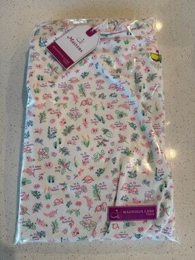 Masters Magnolia Lane Tech Women's Floral Hoodie - White/Pink